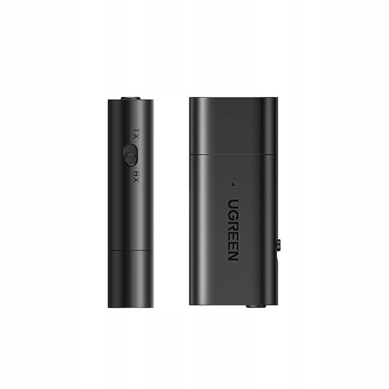 Adapter Audio Ugreen CM523, Usb-a do Jack 3,5mm, Bluetooth 5.1 (czarny)