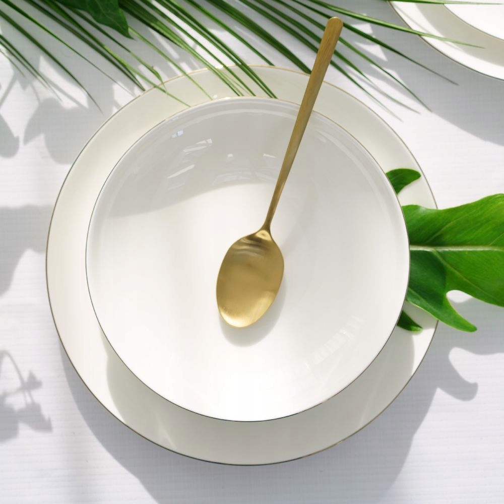 Villa Italia Porcelánový obedový servis pre 6 osôb Boston Gold