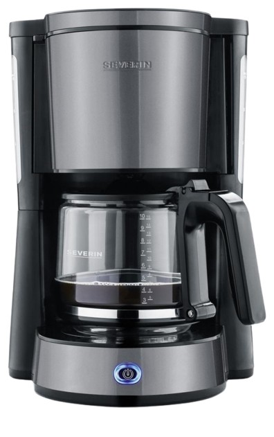 Severin Ka 9572 prepadový kávovar 1000 W strieborný/sivý