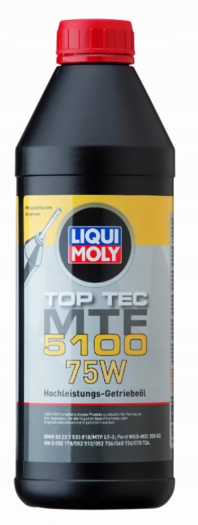 

Liqui Moly Olej Przekładniowy Top Tec Mtf 5100 GL4