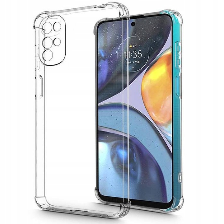 

Etui Pancerne bezbarwne do Motorola Moto G22