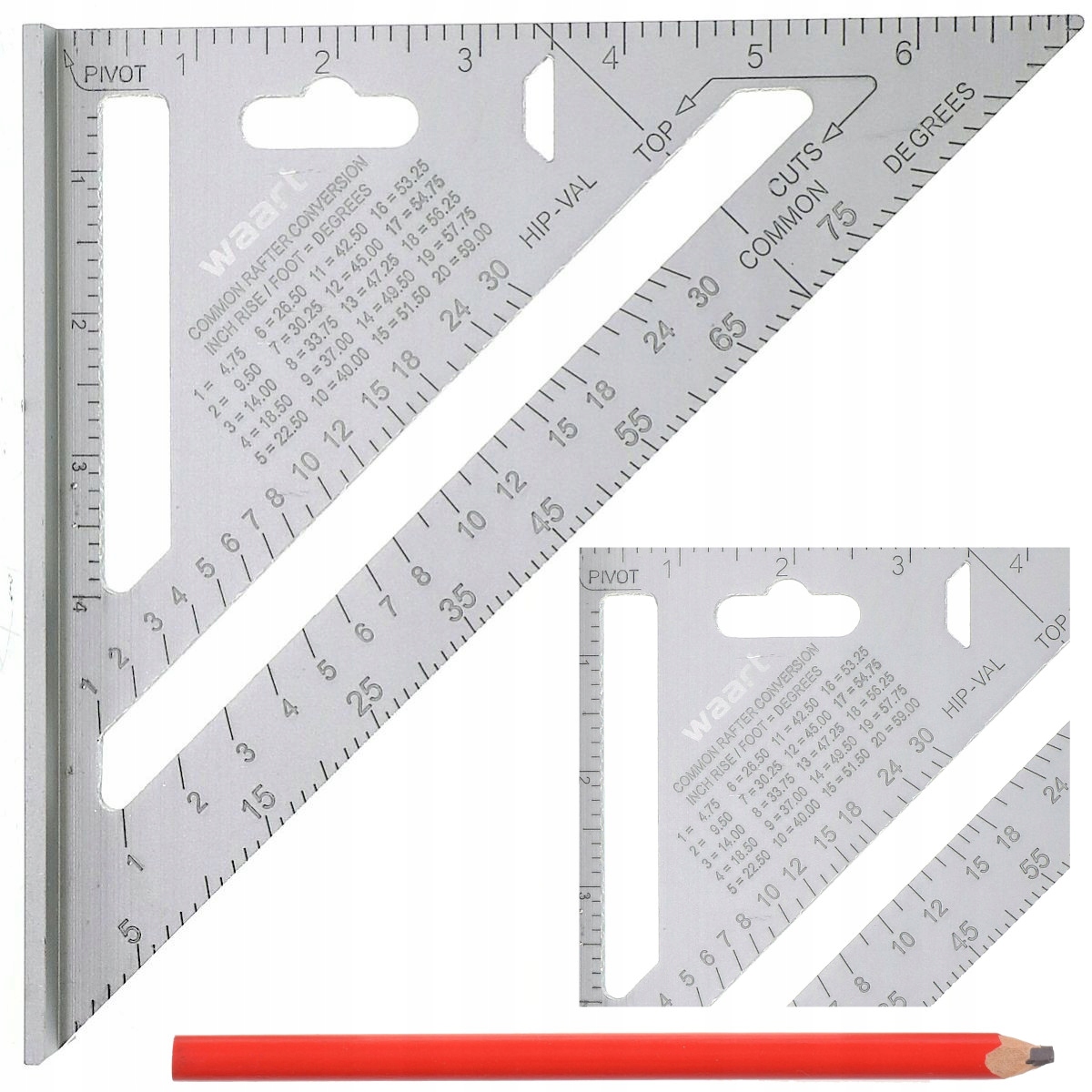 

Kątownik Stolarski Ciesielski Przymiar 180 mm