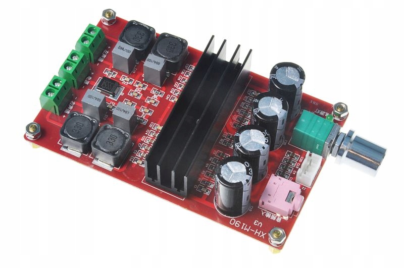 

Moduł wzmacniacz TPA3116 2*100W 12V-24V Arduino