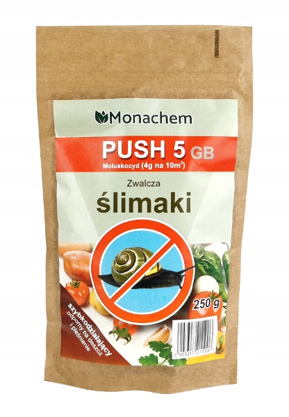 

Ślimakobójczy Push 5 Gb Trucizna na ślimaki 250 g