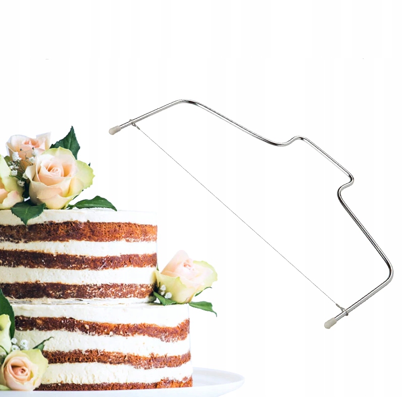 

Nóż Strunowy Do Cięcia Biszkoptu Tortu 15 x 32 cm