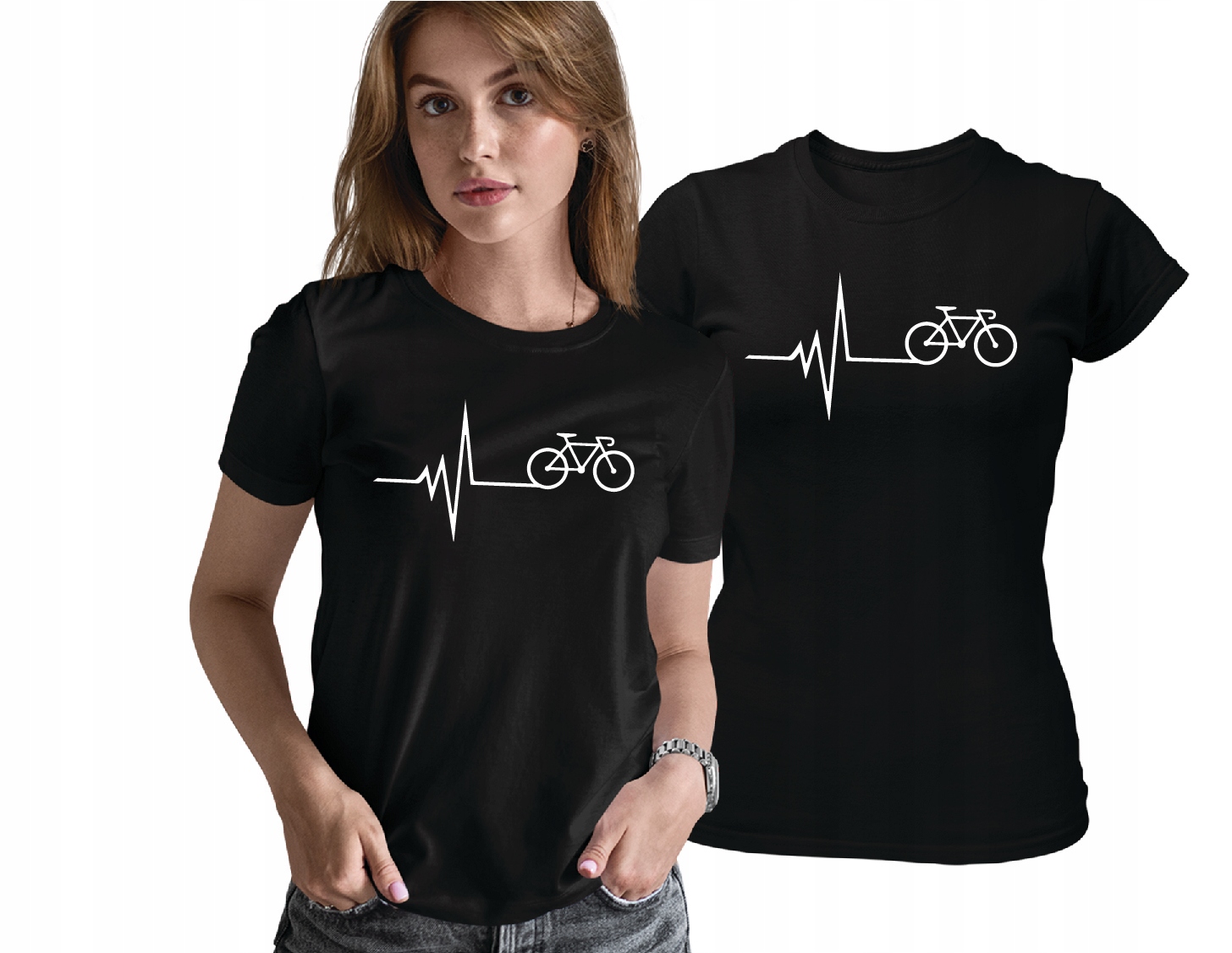 

Koszulka damska Na Rower T-shirt
