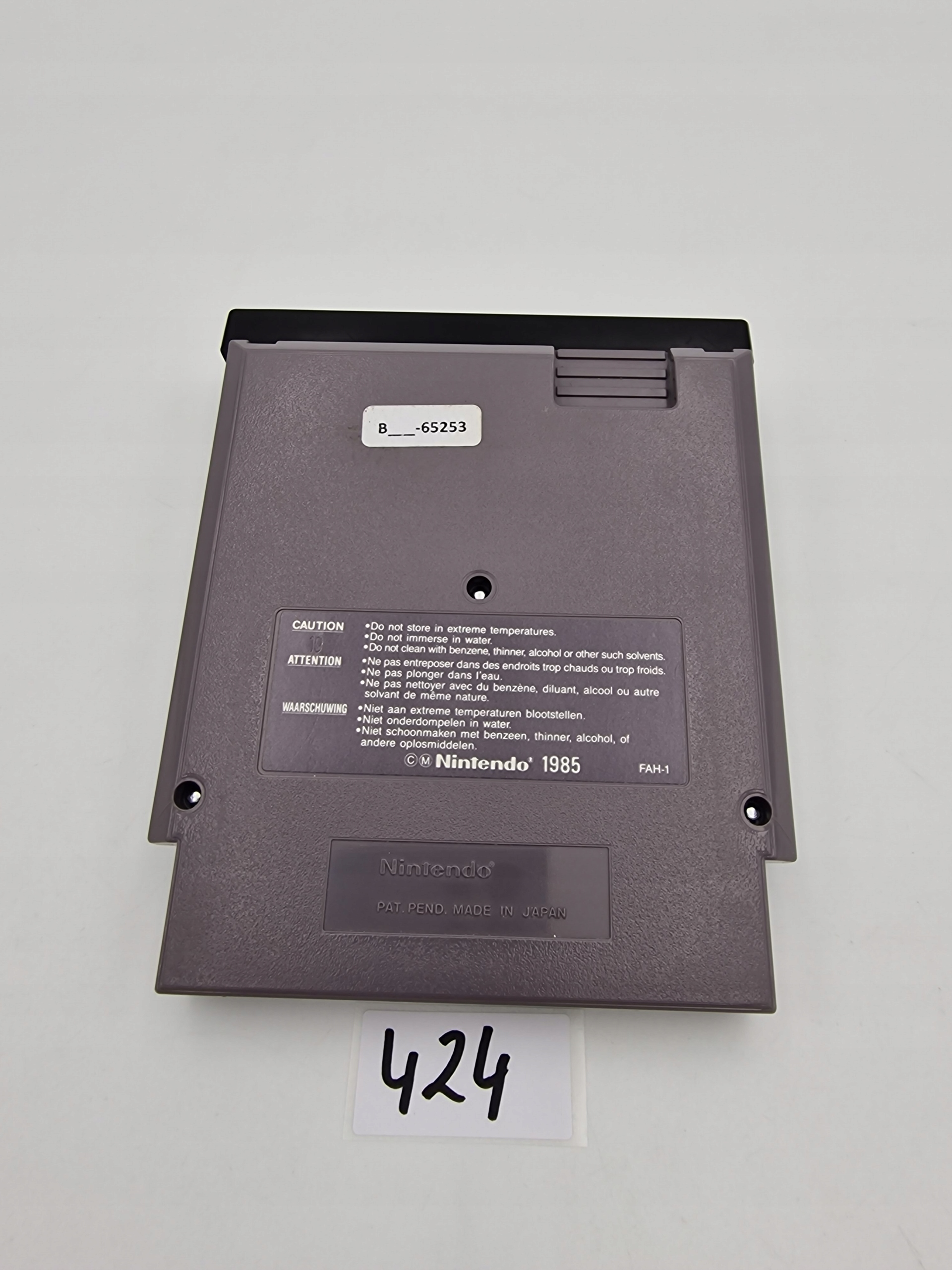 NINTENDO NES WRATH OF THE BLACK MANTA Platforma Nintendo NES