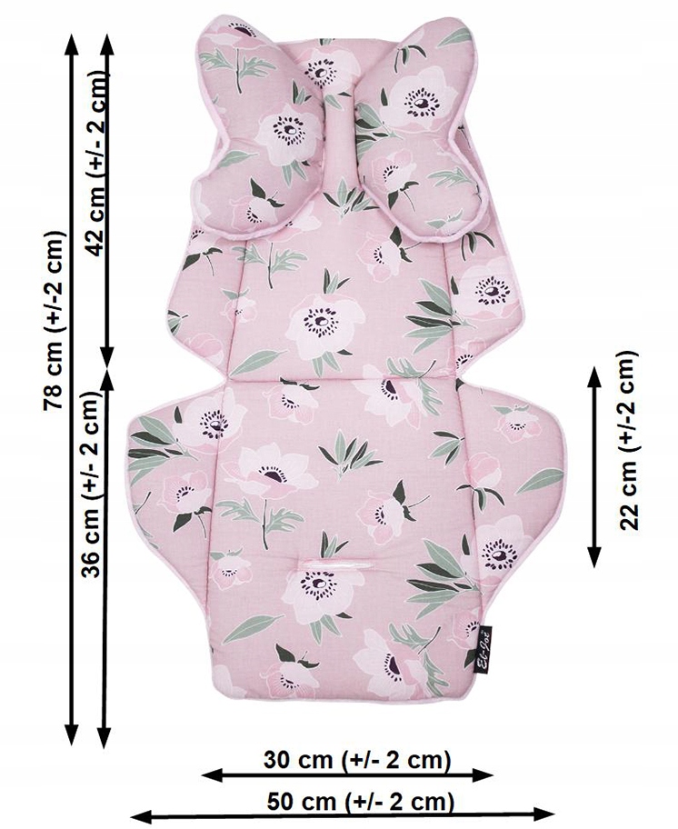 El-Jot WKŁADKA DO SPACERÓWKI Z PODUSZKĄ M OC Elementy zestawu Inne