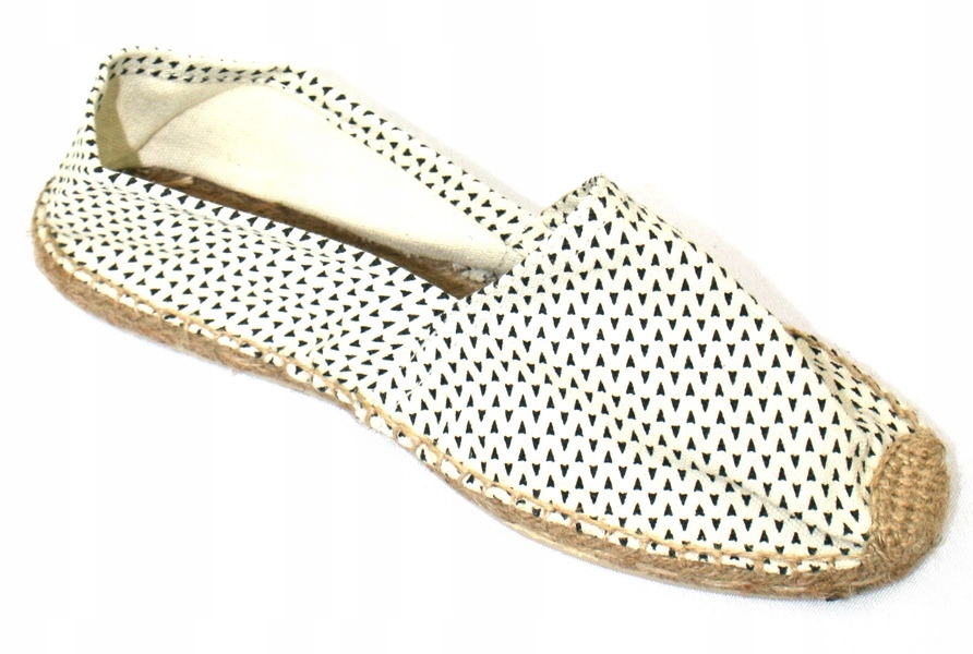 

Klasyczne męskie espadryle sznurkowe we wzory 42