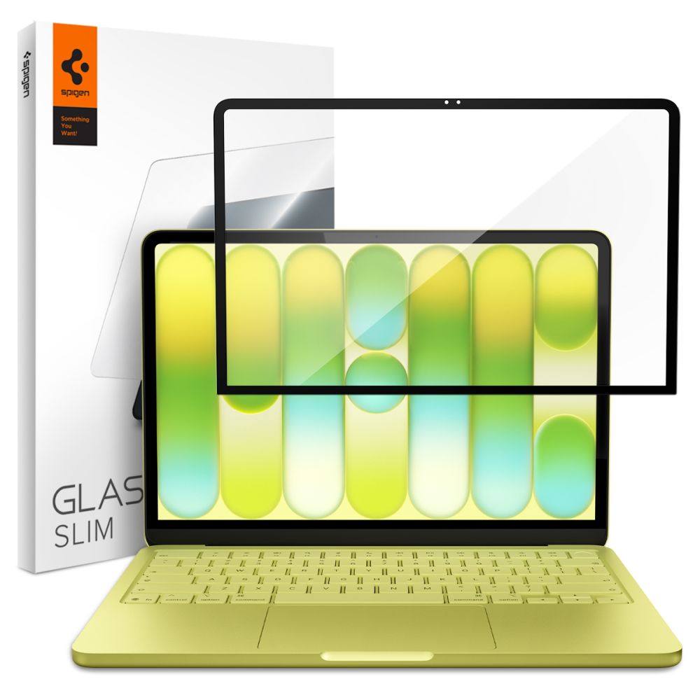 Tvrzené Sklo Spigen Glas.tr Slim Fc Macbook Neo 13 2026 Black