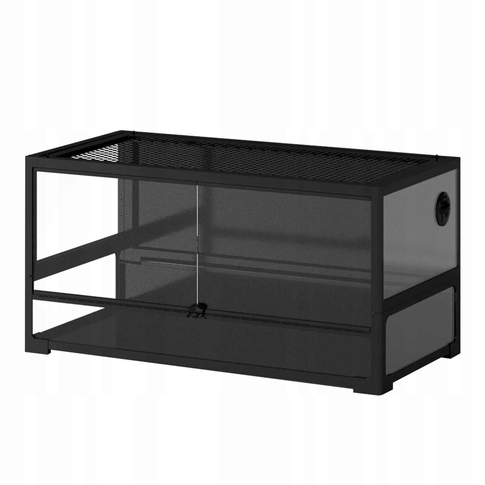 Levně Skleněné Chovné Terárium Pro Obojživelníky 90X45X45 CM Repti-zoo