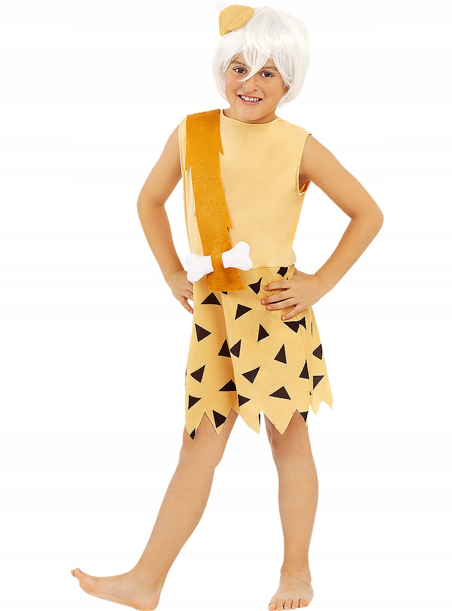 Funidelia Strój Bamm-Bamm dla chłopców Flintstonowie 10-12 lat
