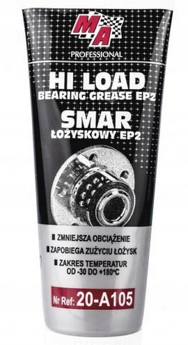 

Smar wysokoobciążeniowy do łożysk EP2 tubka 50g