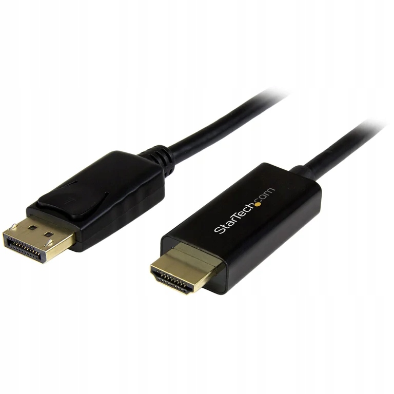 Adapter kablowy StarTech 2 m HDMI Typu A - DisplayPort czarny