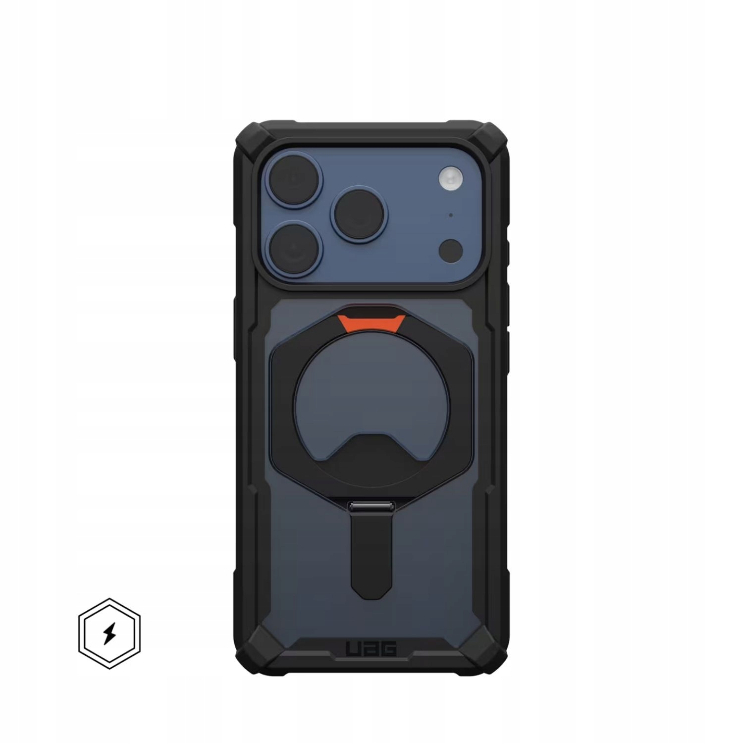 Puzdro na iPhone 17 Pro Uag Plasma Xte MagSafe s podstavcom a držiakom