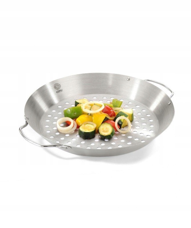 Grilovací wok pre kurča a zeleninu Bbq Gefu