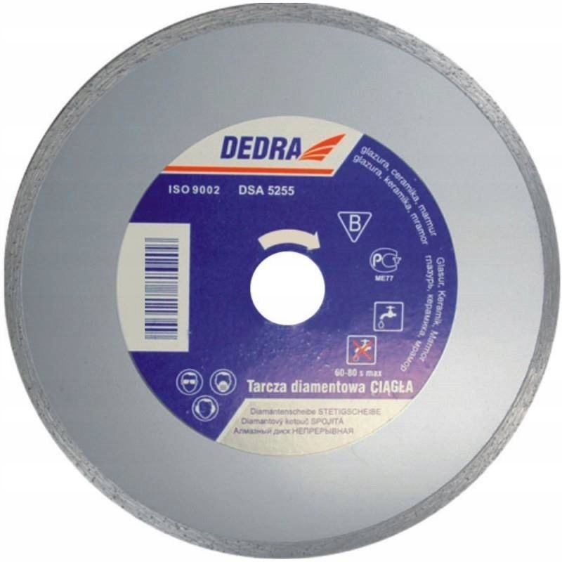 

Dedra H1135 Tarcza diamentowa do glazury 230/22,2