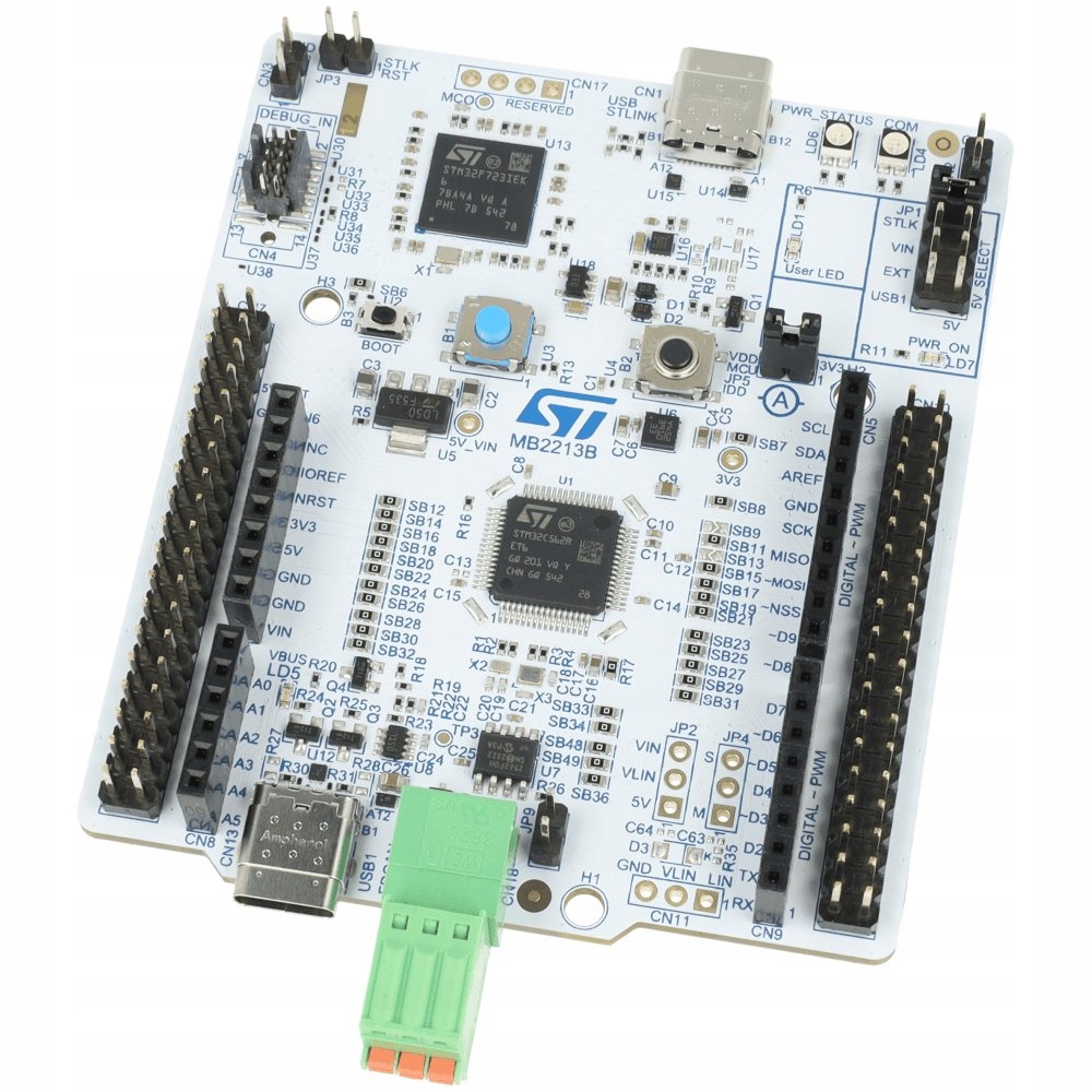 STM32 NUCLEO-C562RE Nucleo-64 s STM32C562RET6 Arm Cortex-M33