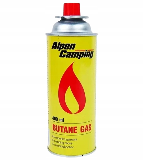 

Gaz Kartusz Nabój Gazowy Alpen Camping 400ml