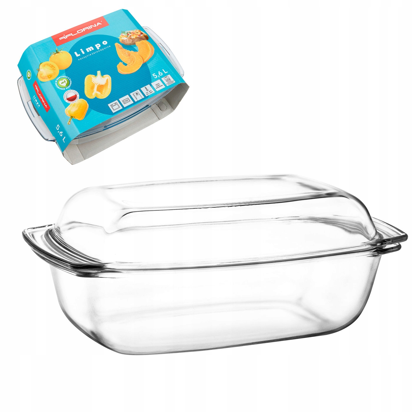 

Naczynie żaroodporne Limpo Florina 5,6 l
