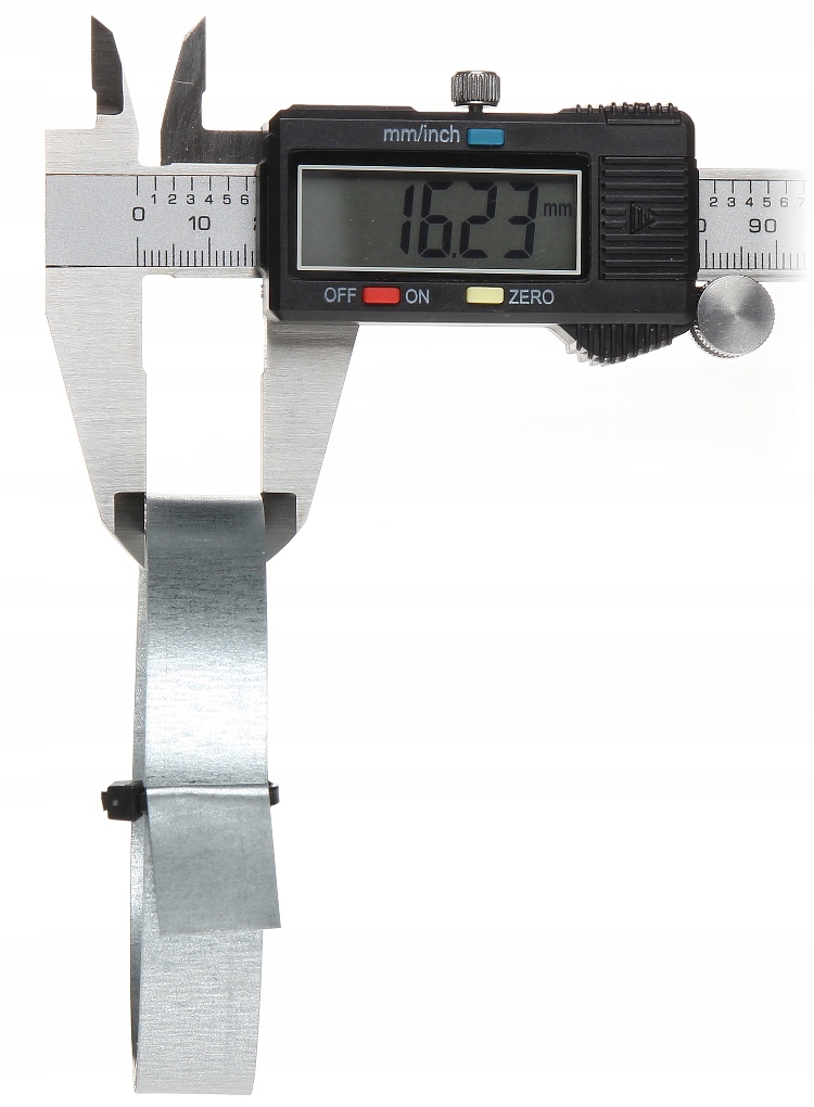 TAŚMA STALOWA 16 mm x 0.4 mm 2 m METALOWA Marka Delta