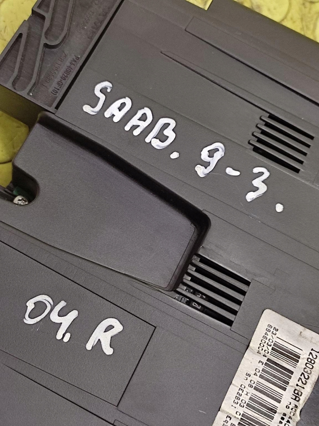 SAAB 9-3 II PANEL klími klimatizaci 12803221BA