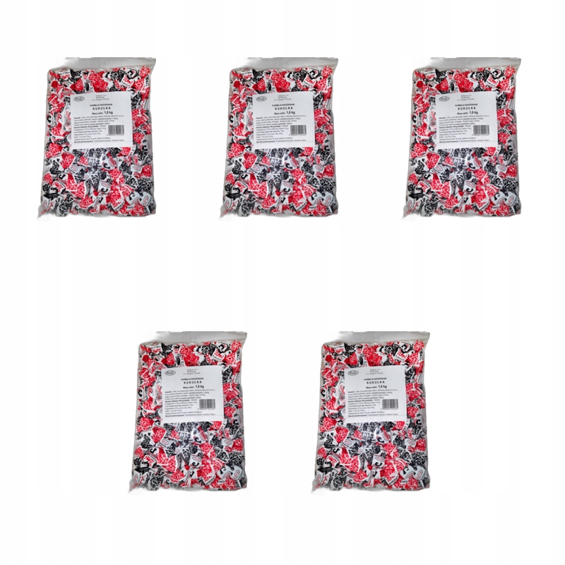 Unitop Kukułka Karmelki nadziewane 1 kg X5