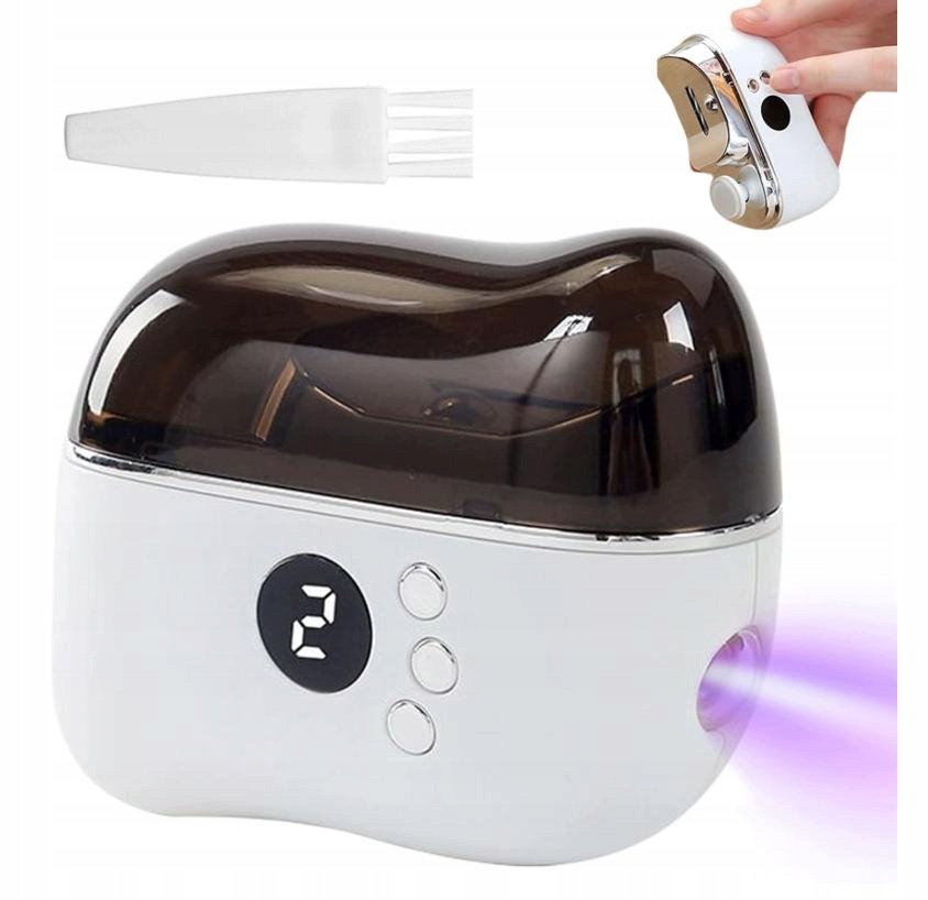 Elektrický Stříhač Nehtů Automatický Pilník Led Inteligentní
