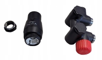 Vario Term Termostatický Set Integra Duo Ľavý Čierny Štruktúrovaný