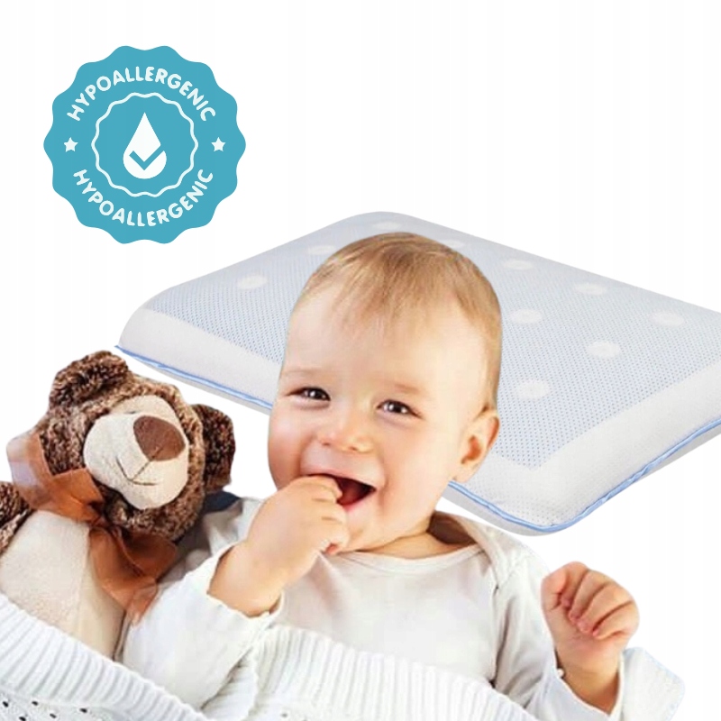 Hipoalergiczna Poduszka Chłodząca dla Dziecka Visco z Żelem Chłodzącym