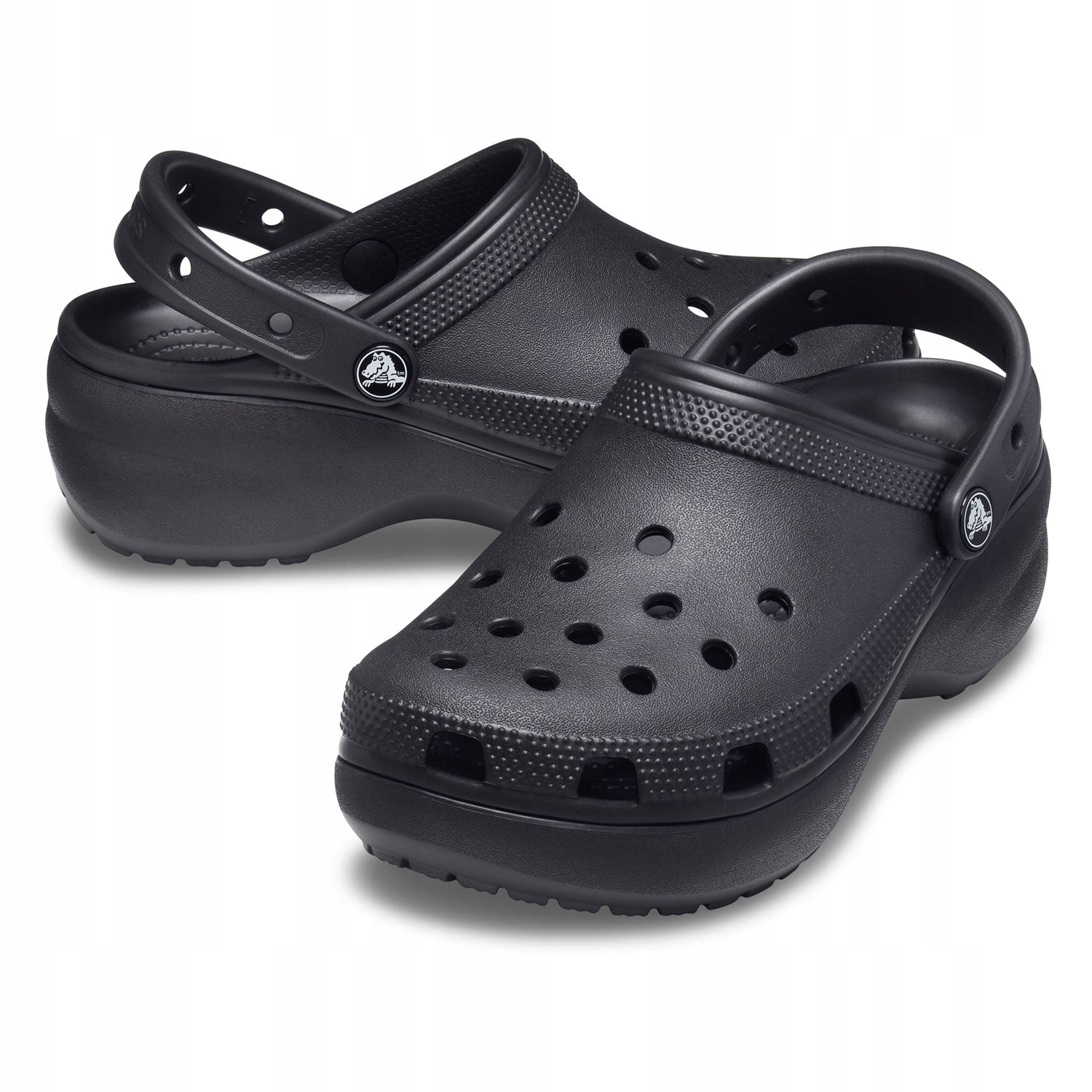 CROCS DAMSKIE CHODAKI PIANKOWE KLAPKI LEKKIE BUTY NA PLATFORMIE r. 34/35 Marka Crocs