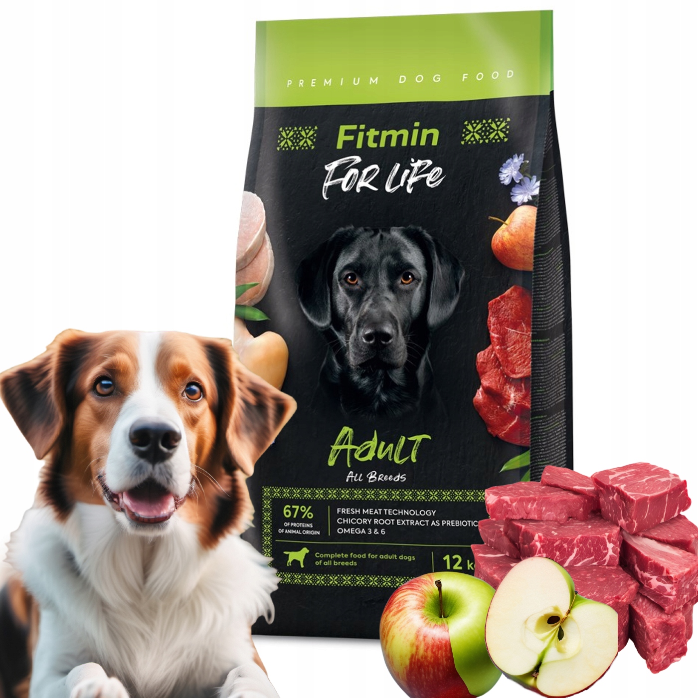 Karma Fitmin Dog for Life Adult 12kg Karma dla psa