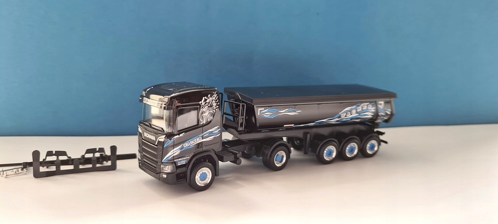 Herpa 311991 Scania Cr 20 sklápěč Wagner 1:87