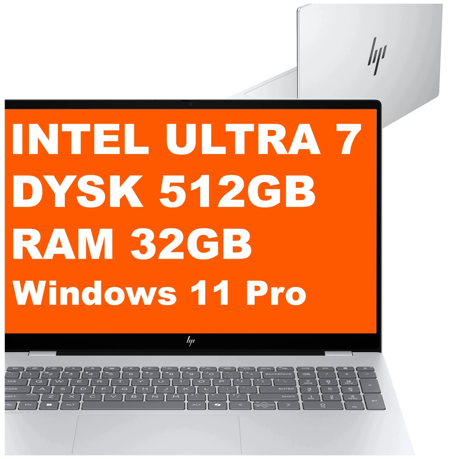 Notebook OmniBook 7 Ai Hp 16 Intel Ultra 7 32GB Ssd 512GB 2K Win 11