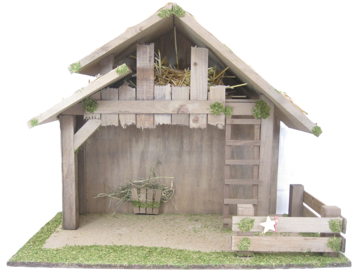 Vianočný Betlehem Stajňa * 68x36x48 cm * pre postavy s výškou 20 cm