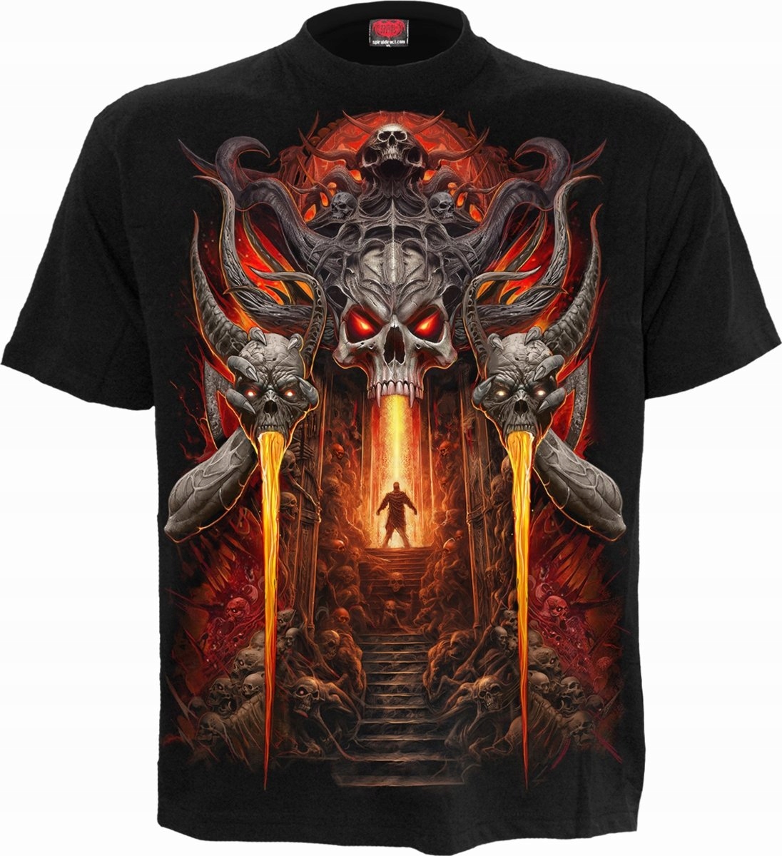 Tričko Gates of Hell Spiral 4XL
