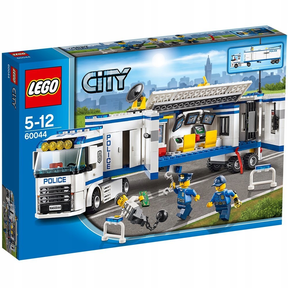 Lego 60044 City Mobilna jednostka policji Unikat Lego Misb