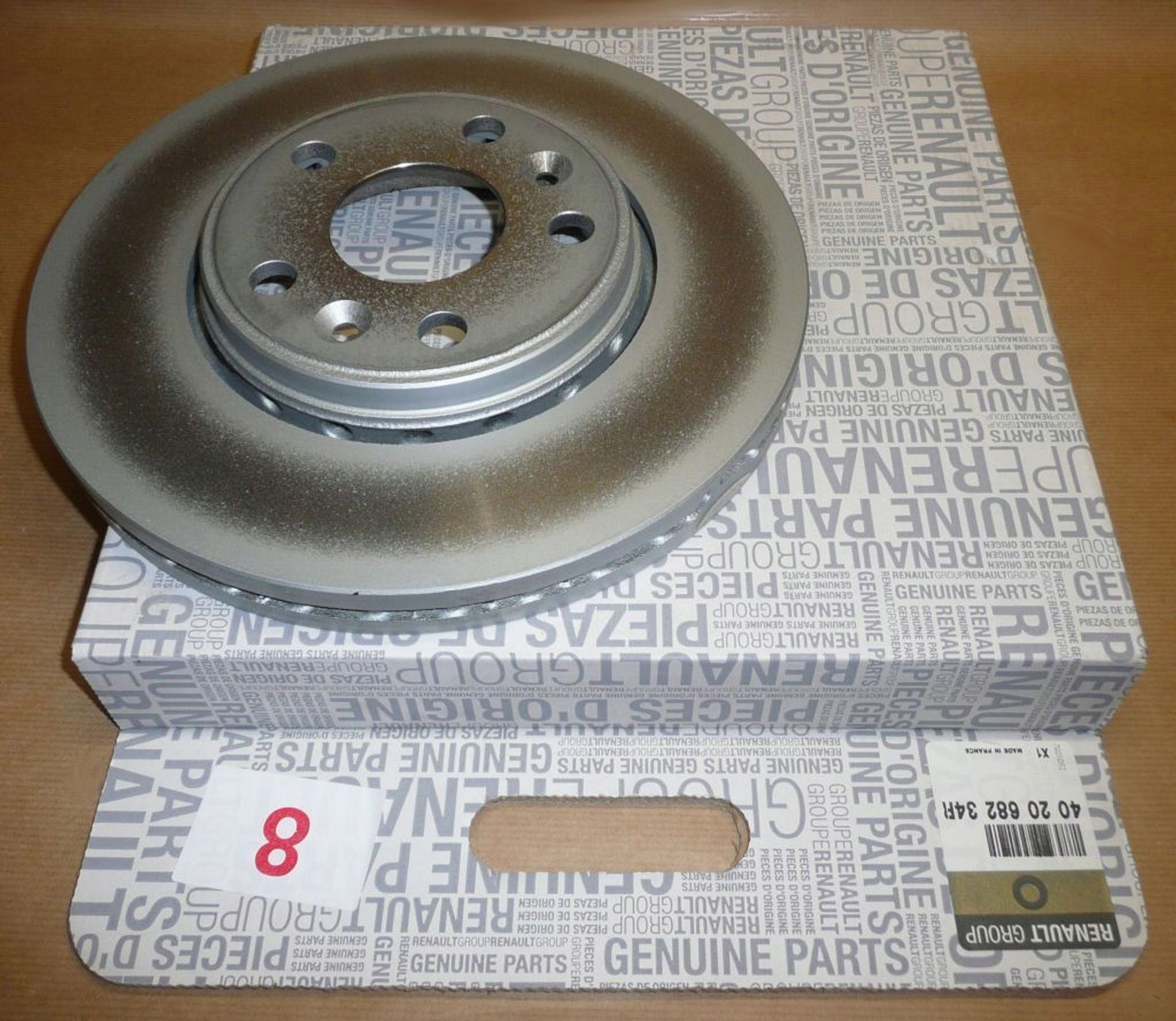 Brzdový Kotouč Kangoo II Přední 26 MM 402068234R