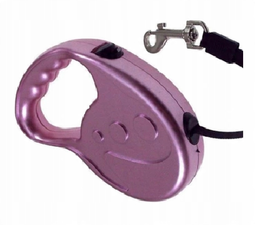 

Smycz Automatyczna Dla Psa do 20 kg, 5m metallic