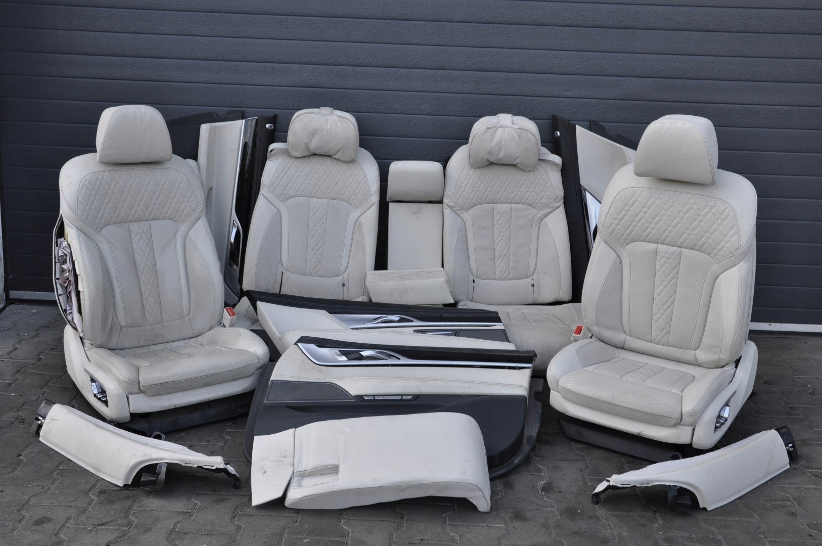 BMW 7 G12 кресла кожа комфорт