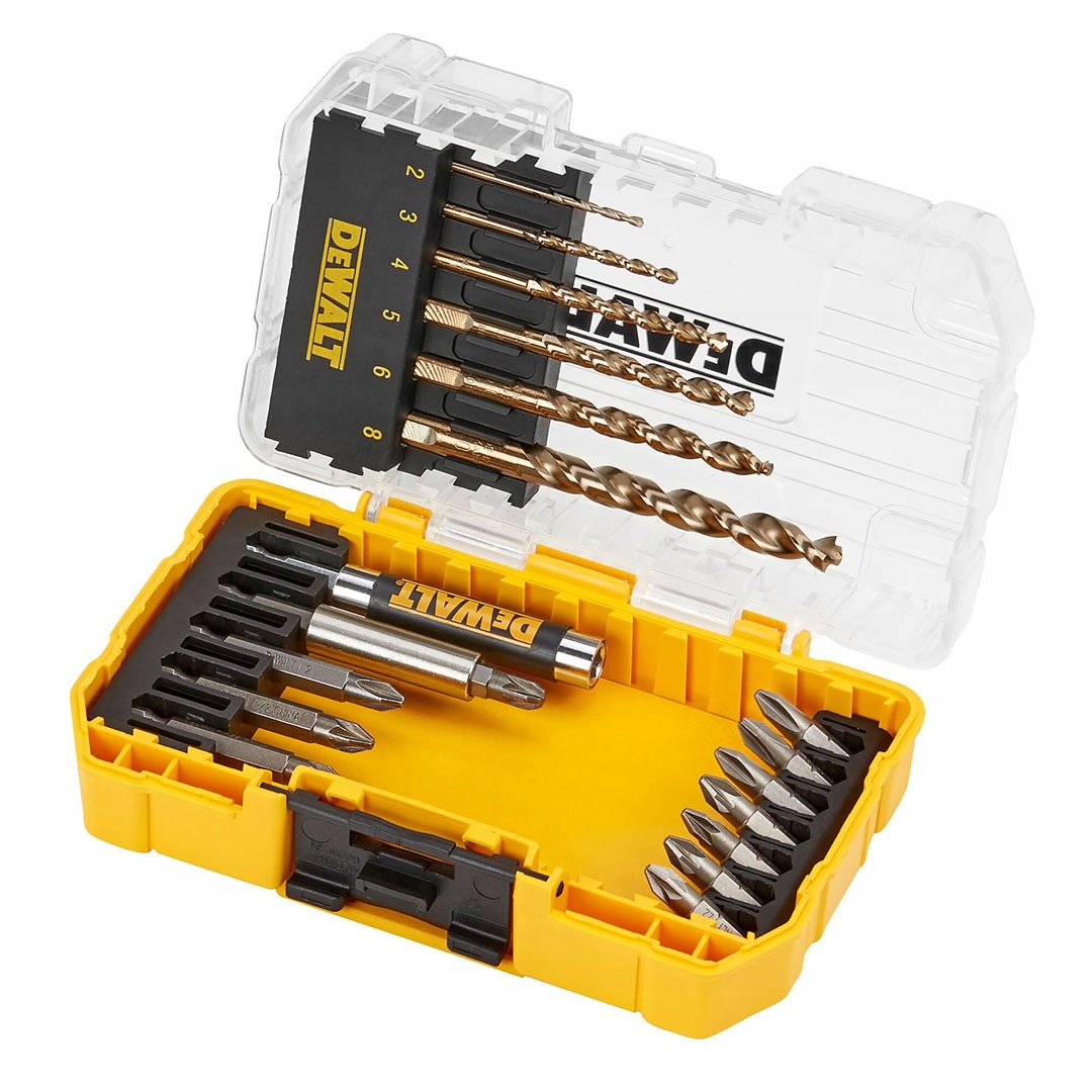 Sada bitů a vrtáků DeWALT DT70711-QZ Extreme, kazeta 19 ks