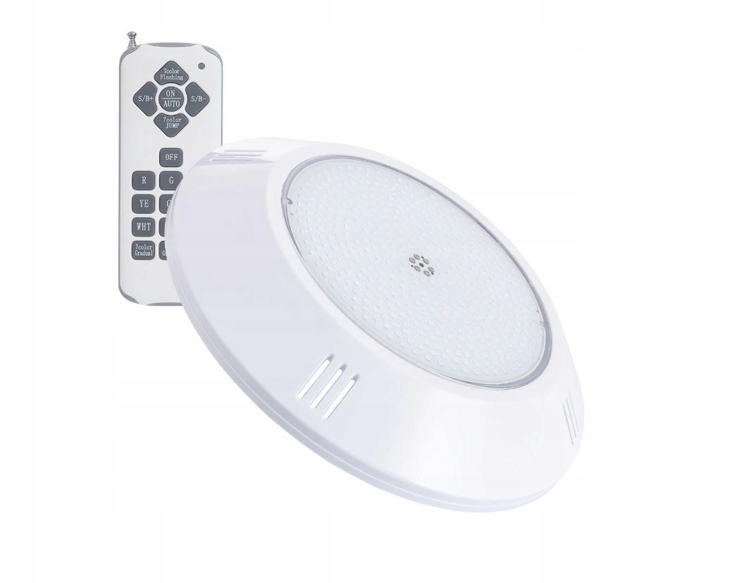 Bazénový Led reflektor Rgb 20W 12V Ac IP68 Montáž na stenu