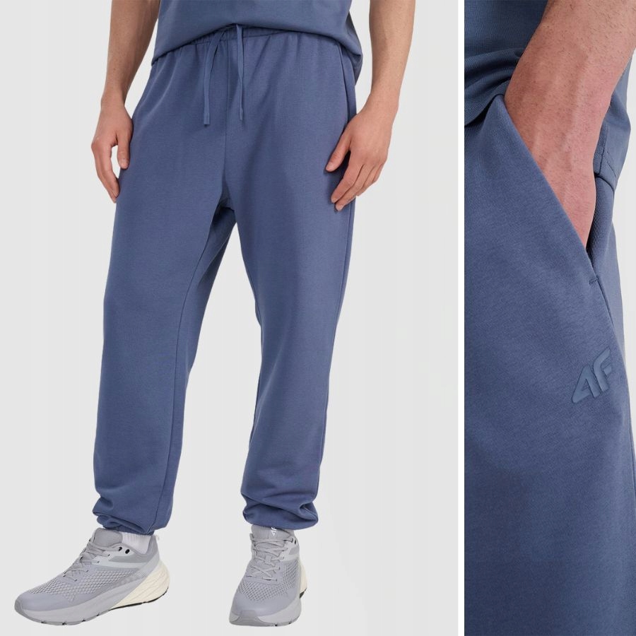 Spodnie Męskie 4F Dresowe Sportowe Joggery Dresy Na Co Dzień