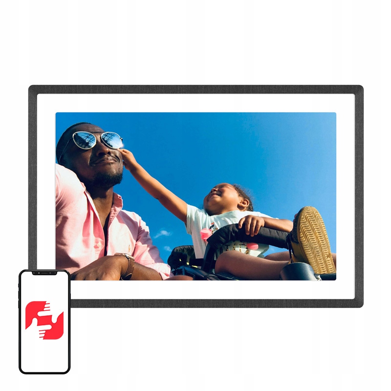 Lexar Digitální Rámeček na fotografie PX-110BLKGLR s reproduktorem 11" 2K Wi-Fi