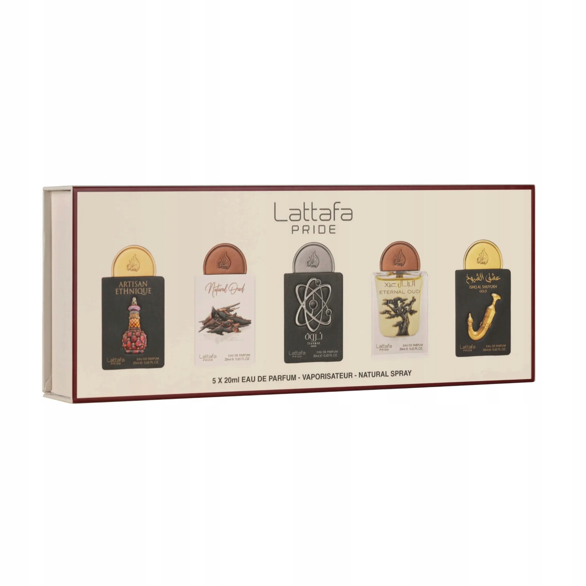 Lattafa Pride Collection No 2 zestaw wód perfumowanych 5x20ml