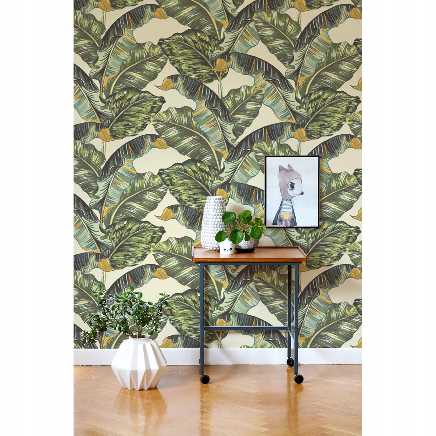 

Tapeta ścienna Tropikalne liście palmowe 208x146cm