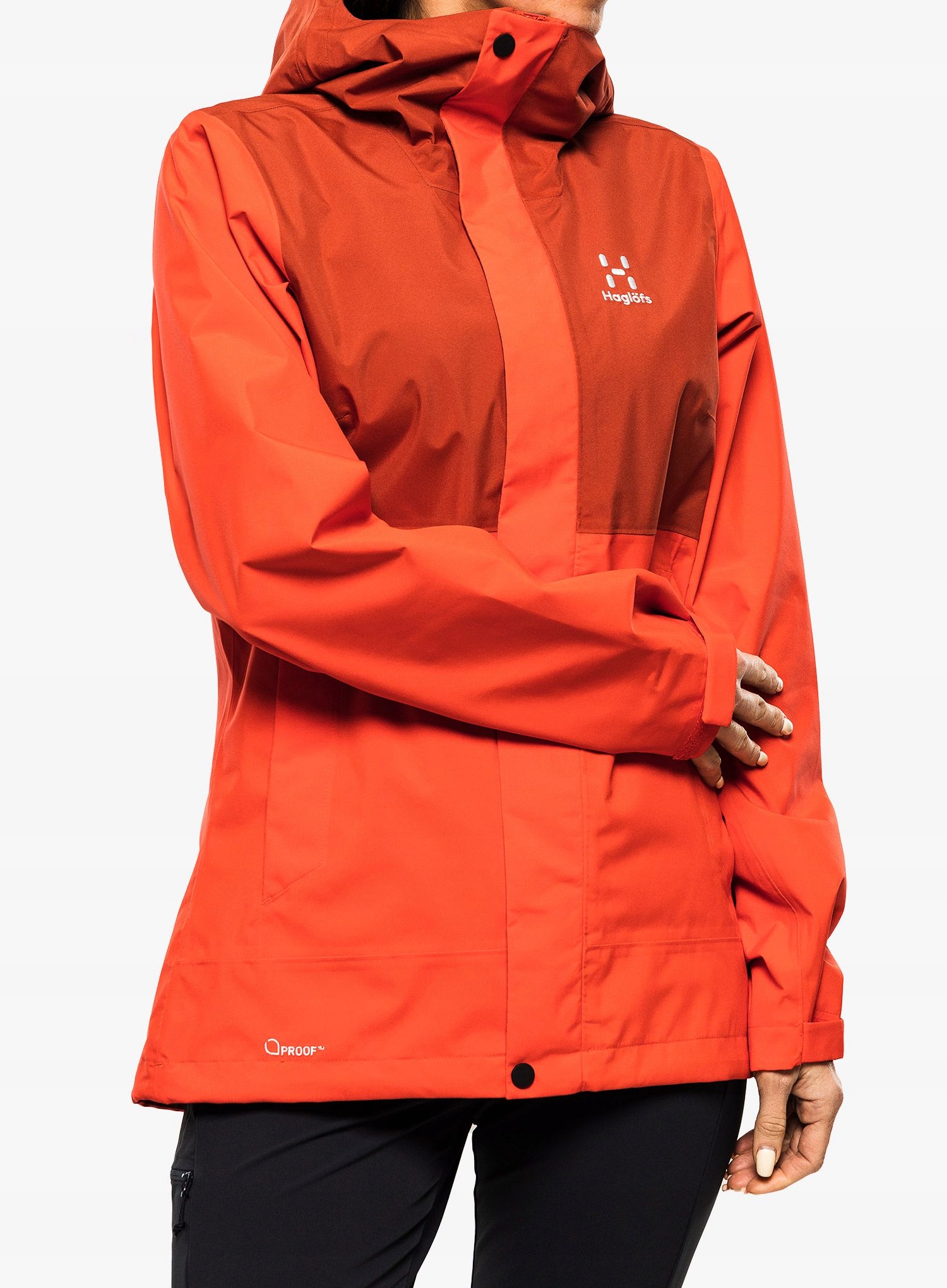 Dámská nepromokavá bunda Haglofs Koyal Proof Jacket červená/corros M