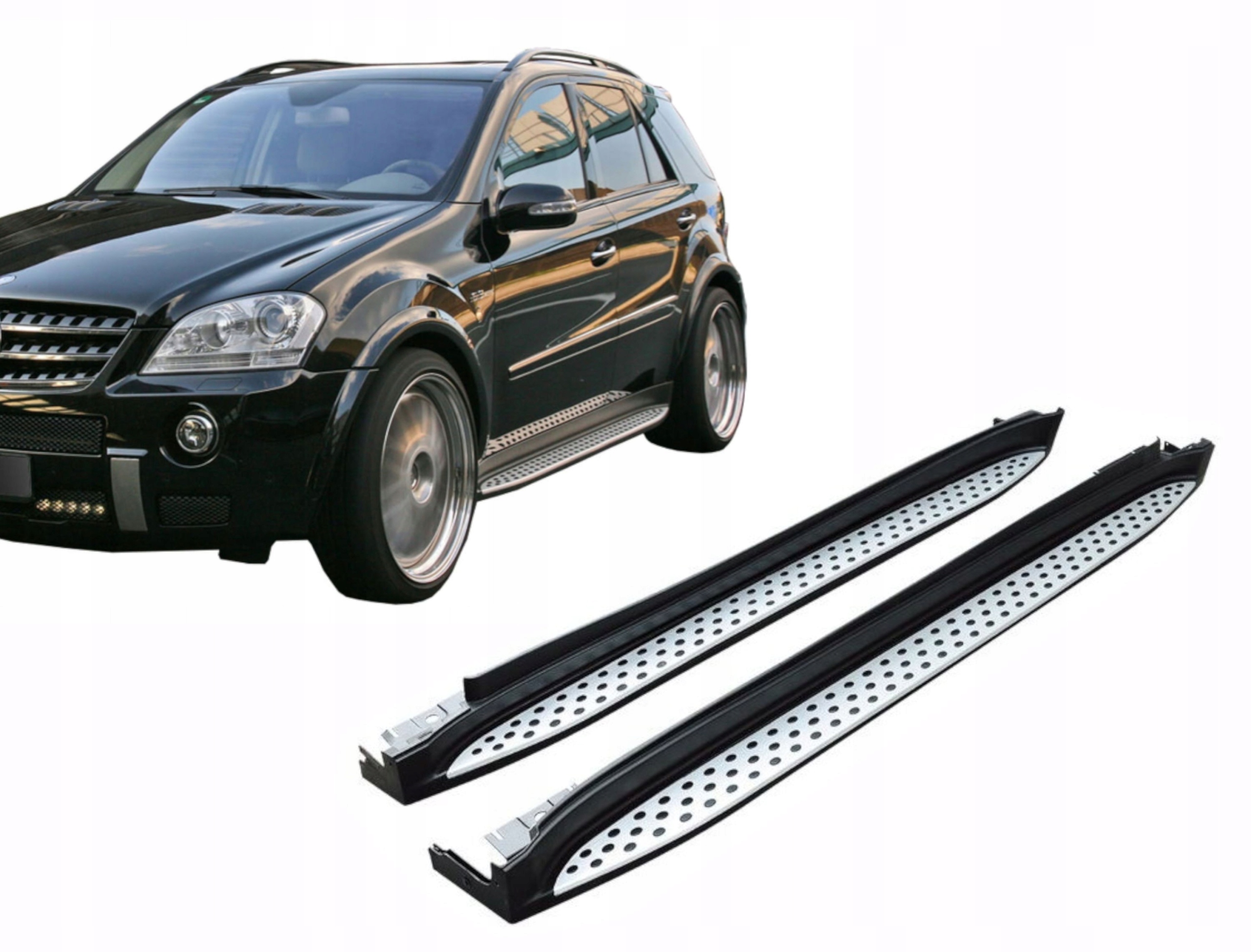 Progi samochodowe Mercedes ML II W164 2005-2011 Stan opakowania oryginalne