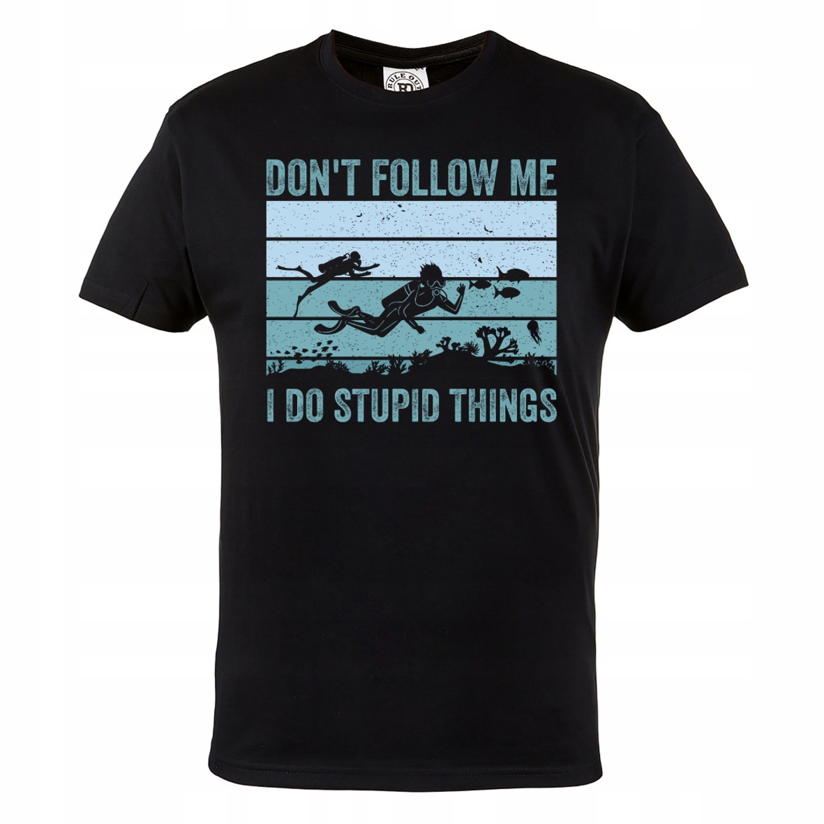 

Męska Koszulka Dla Nurka Nurkowanie Scuba Diving