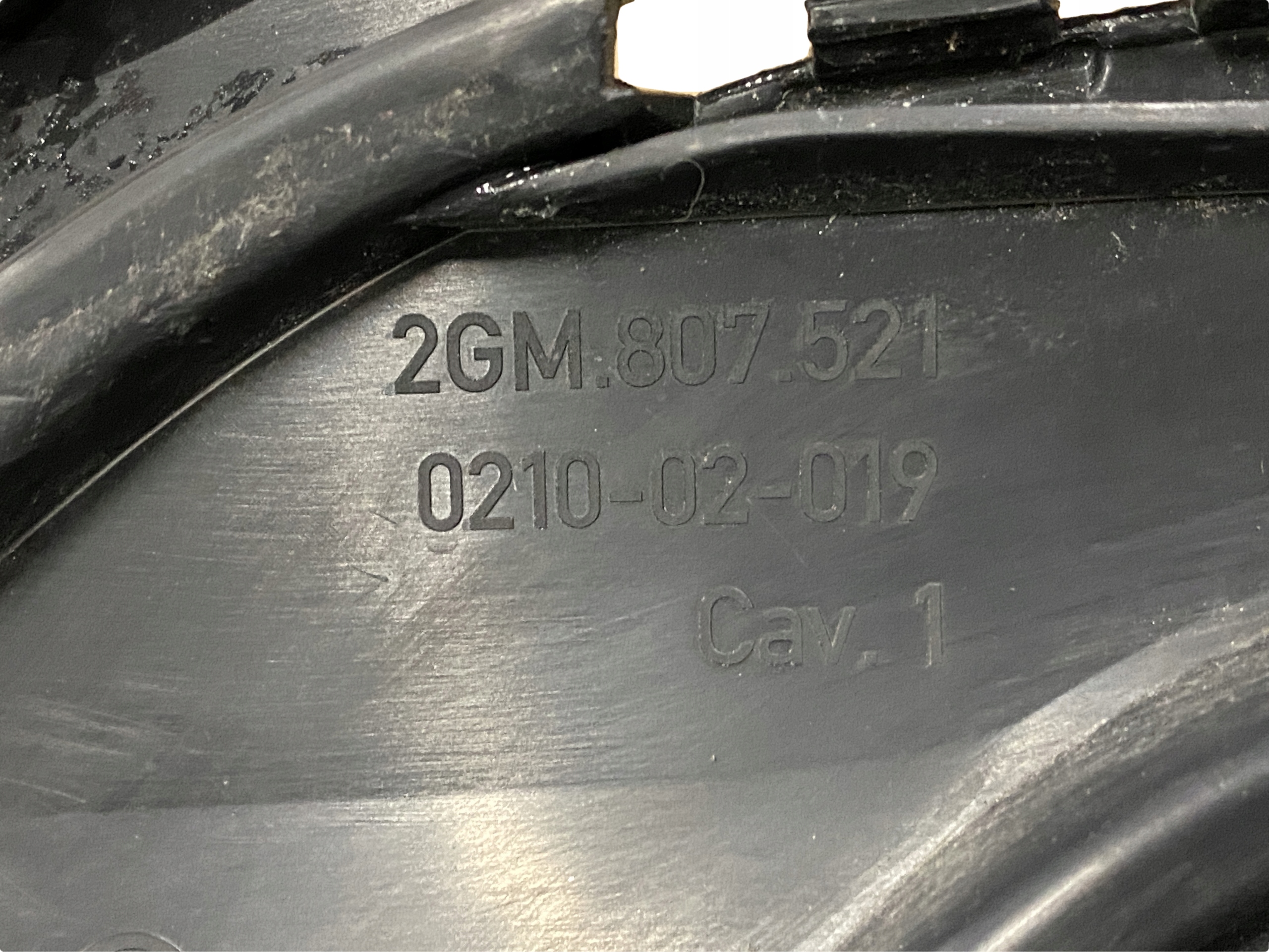 VW T CROSS 2GM Diffuseur Pare choc Arrière